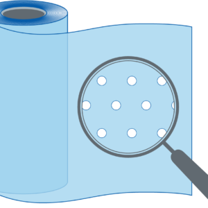 Roll Stock with Vent Perforation